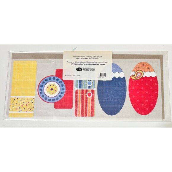 Creative Memories Limited Edition Everyday Sticker sheet Scrapbooking - Picture 1 of 1